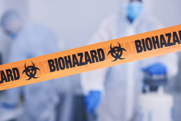 Professional Drug Lab Cleanup technician working in Russia, OH